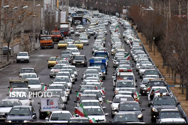 راهپیمایی ۲۲ بهمن در ماکو
