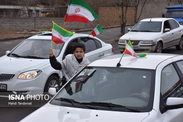 راهپیمایی ۲۲ بهمن در ماکو