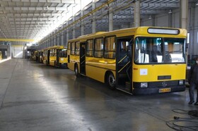 بازسازی اتوبوسهای شهری ارومیه در حال انجام است