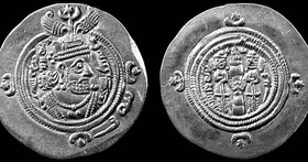نمایش سکه های ساسانی در تخت سلیمان تکاب
