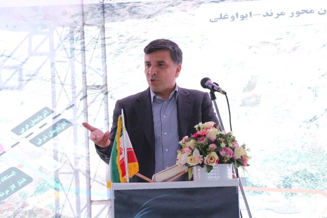 آغاز عملیات احداث ١۶.۵ کیلومتر از بزرگراه سه‌راهی ایواوغلی_مرند