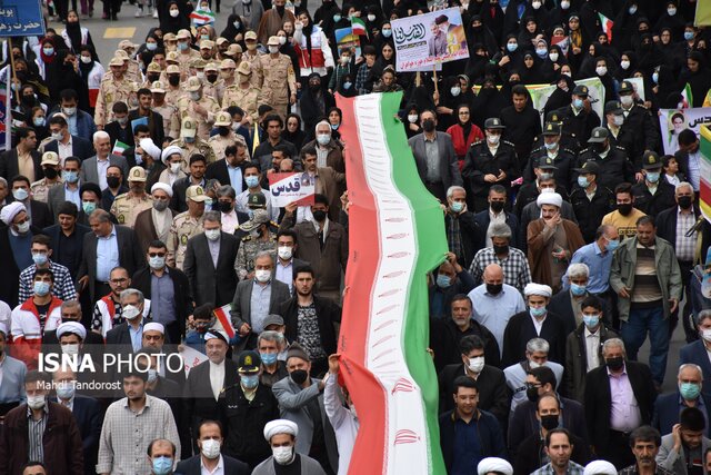 راهپیمایی روز قدس در ماکو