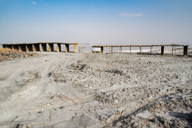 بیش از ۹۵ درصد آب دریاچه ارومیهبطور کامل خشک شده است
