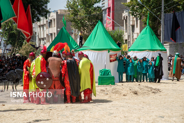 مراسم شبیه خوانی در ارومیه 