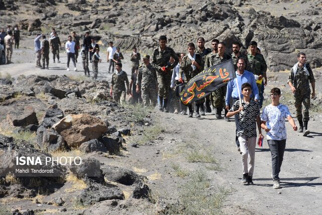 حضور بیش از ۳۰۰ نفر از بسیجیان ماکو در راهیان نور