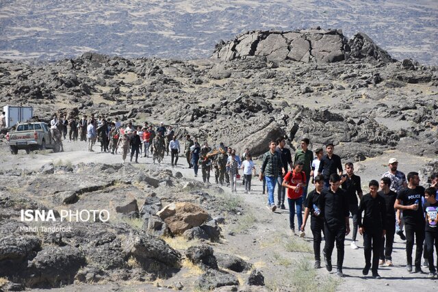 حضور بیش از ۳۰۰ نفر از بسیجیان ماکو در راهیان نور