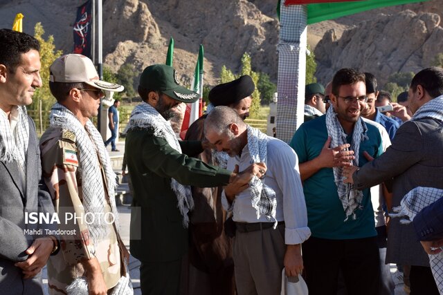 حضور بیش از ۳۰۰ نفر از بسیجیان ماکو در راهیان نور