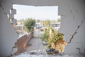 خسارات ناشی از زلزله در خوی - آذربایجان غربی