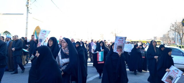 راهپیمـایـی جمعههای خشم در ارومیه برگزار شد