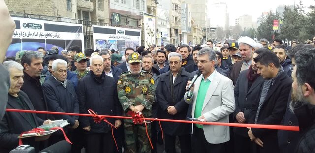 زیر گذر تقاطع بلوار امام علی و بلوار عدالت در ارومیه به بهره‌برداری رسید