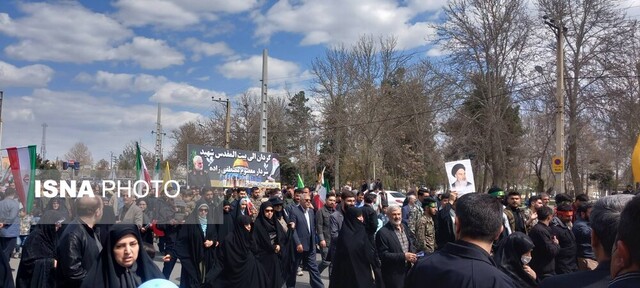 فریاد حمایت از فلسطین در ارومیه