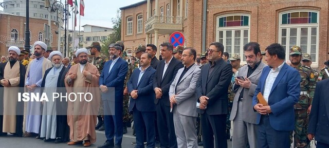 تشییع پیکر جانباز شهید یوسف طالب مرندی در ارومیه