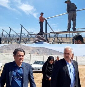نیروگاه خورشیدی ۱۰ مگاواتی خوی تابستان امسال به شبکه برق سراسری وصل می‌شود