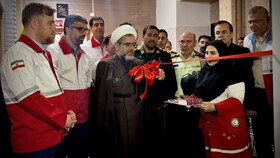 افتتاح درمانگاه و پایگاه امداد و نجات هلال‌احمر در آذربایجان‌غربی