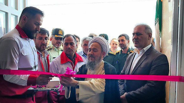 افتتاح درمانگاه و پایگاه امداد و نجات هلالاحمر در آذربایجان غربی
