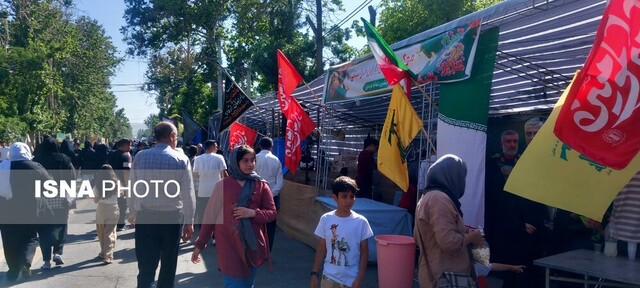 تجمع باشکوه و حماسی مردم با شعار «ایران، ذوالفقار علی(ع)» در ارومیه