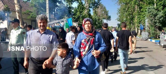 تجمع باشکوه و حماسی مردم با شعار «ایران، ذوالفقار علی(ع)» در ارومیه