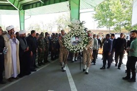 پیکر شهید مدافع وطن در ارومیه تشییع شد