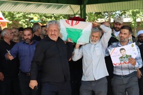 پیکر شهید مدافع وطن در ارومیه تشییع شد