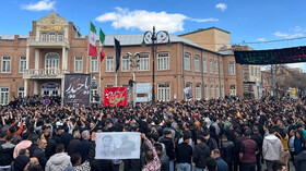 تجمع محکومیت تجاوز آمریکا به خاک ایران در ارومیه برگزار شد