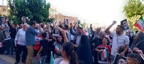 تجمع بزرگ مردمی «بشارت فتح» در ارومیه برگزار شد