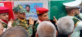 پیکر شهید اقتدار ملی و مدافع امنیت در ارومیه تشییع شد