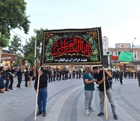 اجتماع حسینی بازاریان در خوی