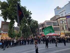 اجتماع حسینی بازاریان در خوی