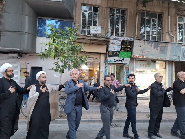 اجتماع حسینی بازاریان در خوی