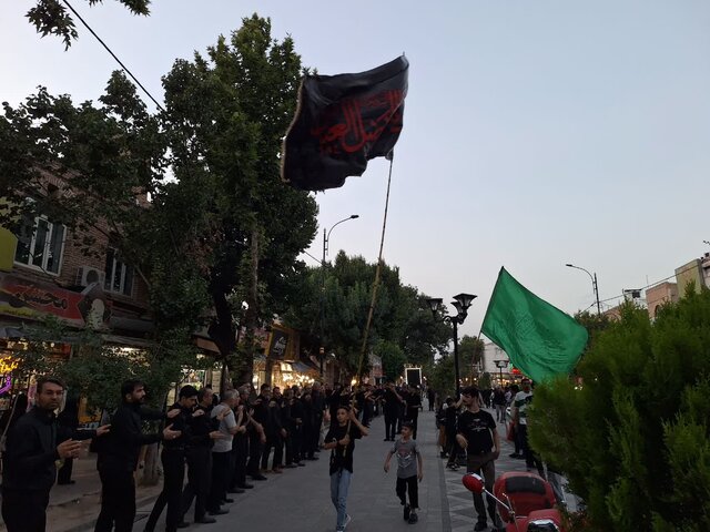 اجتماع حسینی بازاریان در خوی