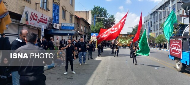 تاسوعای حسینی و سوگ مردم ارومیه در یاد علمدار کربلا