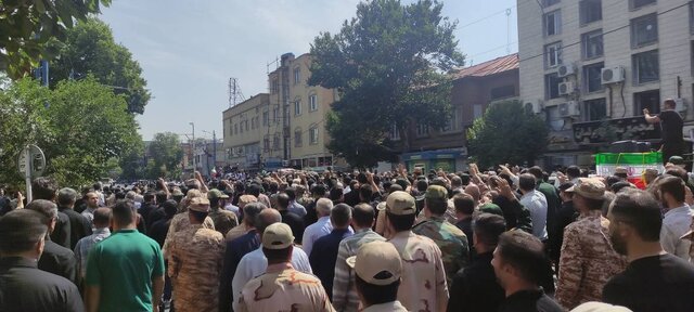 پیکر شهید نارنجی تشییع شد