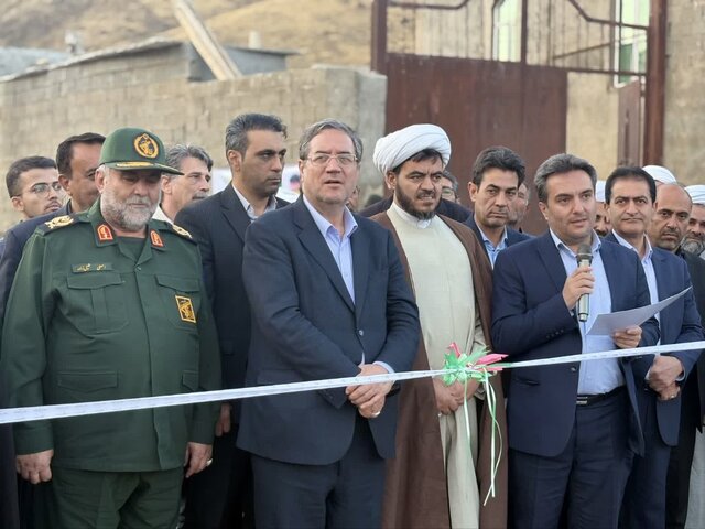 بهره‌برداری از ۲۱ پروژه طرح هادی در شهرستان باروق آذربایجان غربی