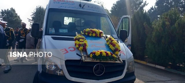 پیکر ۶ شهید گمنام وارد ارومیه شد