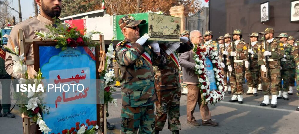 پیکرهای مطهر ۶ شهید گمنام در ارومیه تشییع شد