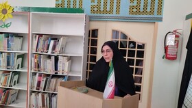 ۱۰۰ عنوان کتاب برای کودکان نابینا و کم‌بینا در خوی عرضه شد