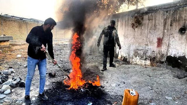 آذربایجان غربی در مه دود