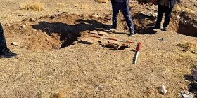 ساماندهی اضطراری گورستان تاریخی مهاباد