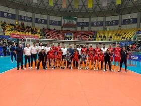 پیروزی قاطع والیبال شهرداری ارومیه مقابل میهمان خود