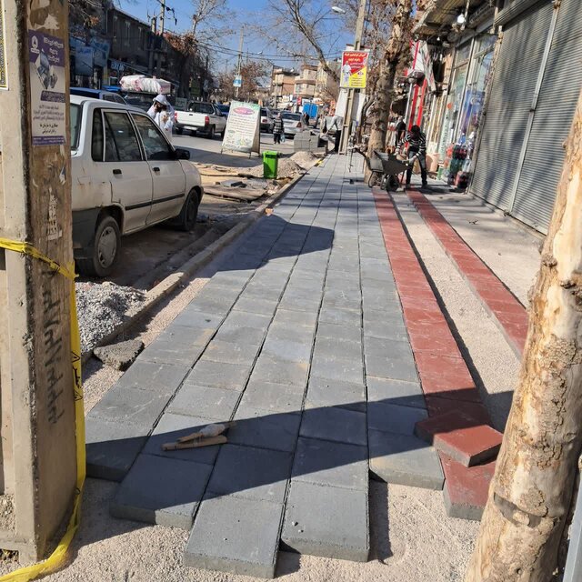 خیابان امام در ارومیه پیاده‌محور و با سنگفرش استاندارد بهسازی می‌شود