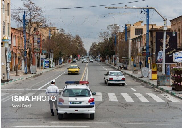 سنگفرش‌های لغزنده و قدمهای نگران در خیابان امام ارومیه