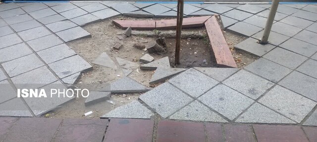 سنگفرش‌های لغزنده و قدم‌های نگران در خیابان امام ارومیه