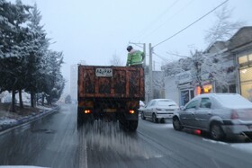 به‌کارگیری ۶۰۰ نیروی عملیاتی برای برف‌روبی معابر ارومیه