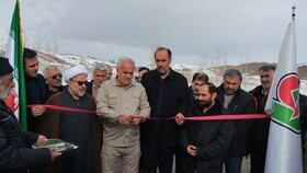 افتتاح پروژه‌های عمرانی و زیربنایی در بخش محروم صفائیه خوی