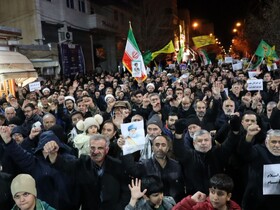 فریاد «حیدر  حیدر» در دهمین شب تجمع در ارومیه