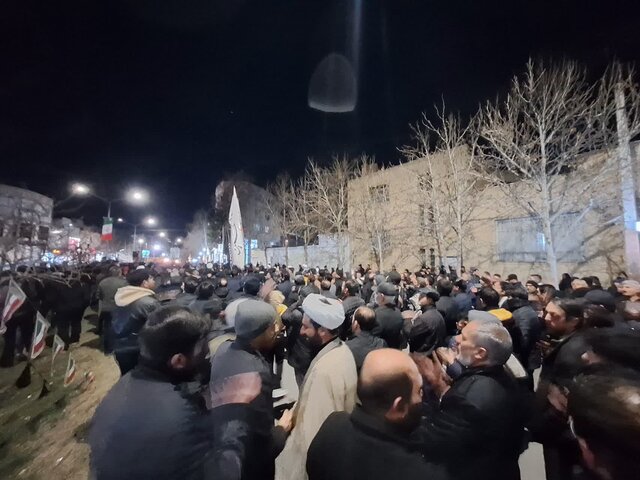 خوی یکپارچه شور و خروش و غیرت شد