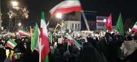 خیابان‌های مسجدسلیمان صحنه همبستگی ایل بزرگ بختیاری با مدافعان وطن