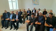 حاج خلیل، خیر ۱۰۰ ساله مرندی پای کلاس درس نشست