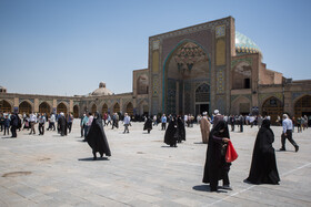 اقامه نماز جمعه قزوین بعد از ۴ ماه تعطیلی در مسجدالنبی (ره) قزوین