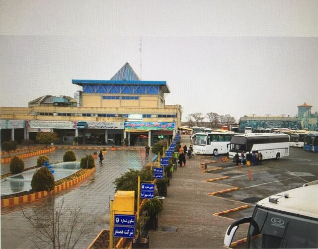 ممنوعیت فروش بلیط به افراد مشکوک به کرونا در پایانه‌های مسافربری قزوین